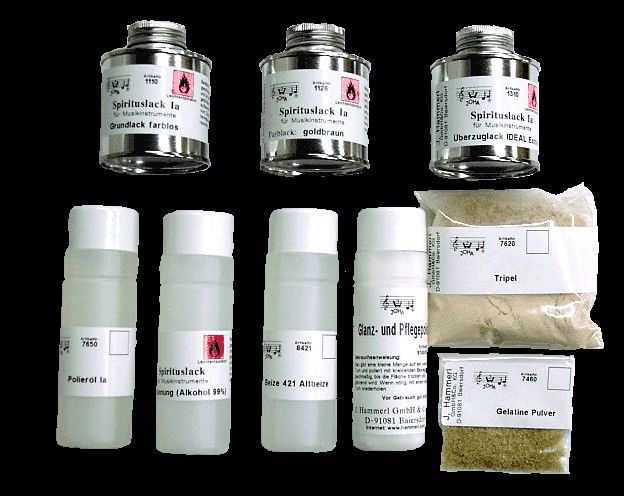 Öllack Lackier-Sortiment II